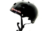 187 Skate Helmet Big Logo Black Gloss